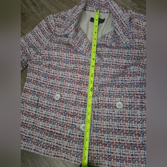 Talbots Elegant Multicolor Tweed Jacket - Picture 10 of 10